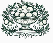 nature icon in dark green outline
